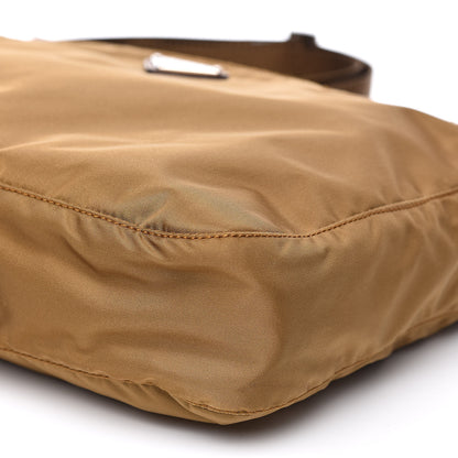 Prada Nylon Vela Sport Flat Messenger Bag Tabacco 9 of 9