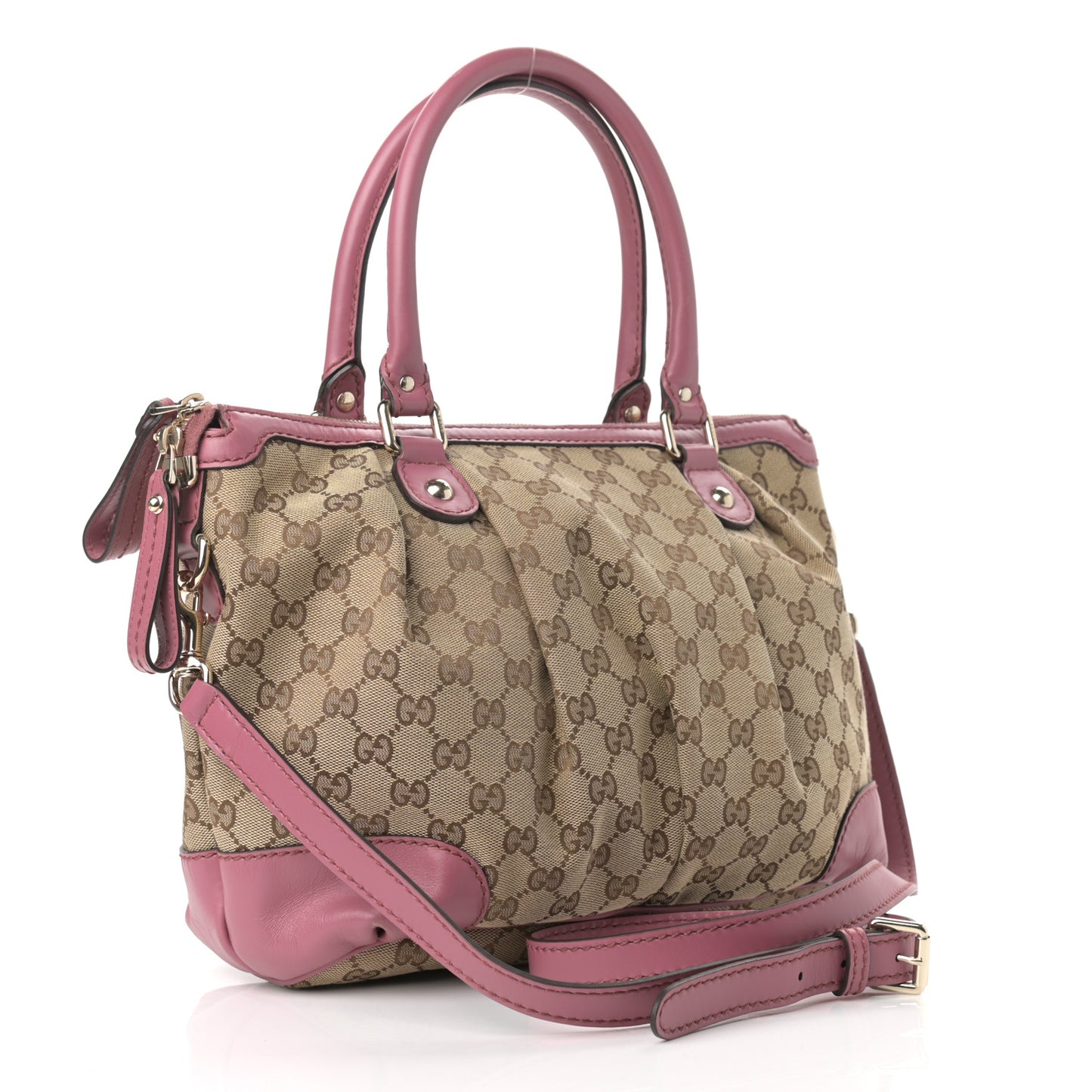 Monogram Medium Sukey Top Handle Peonia Flower
