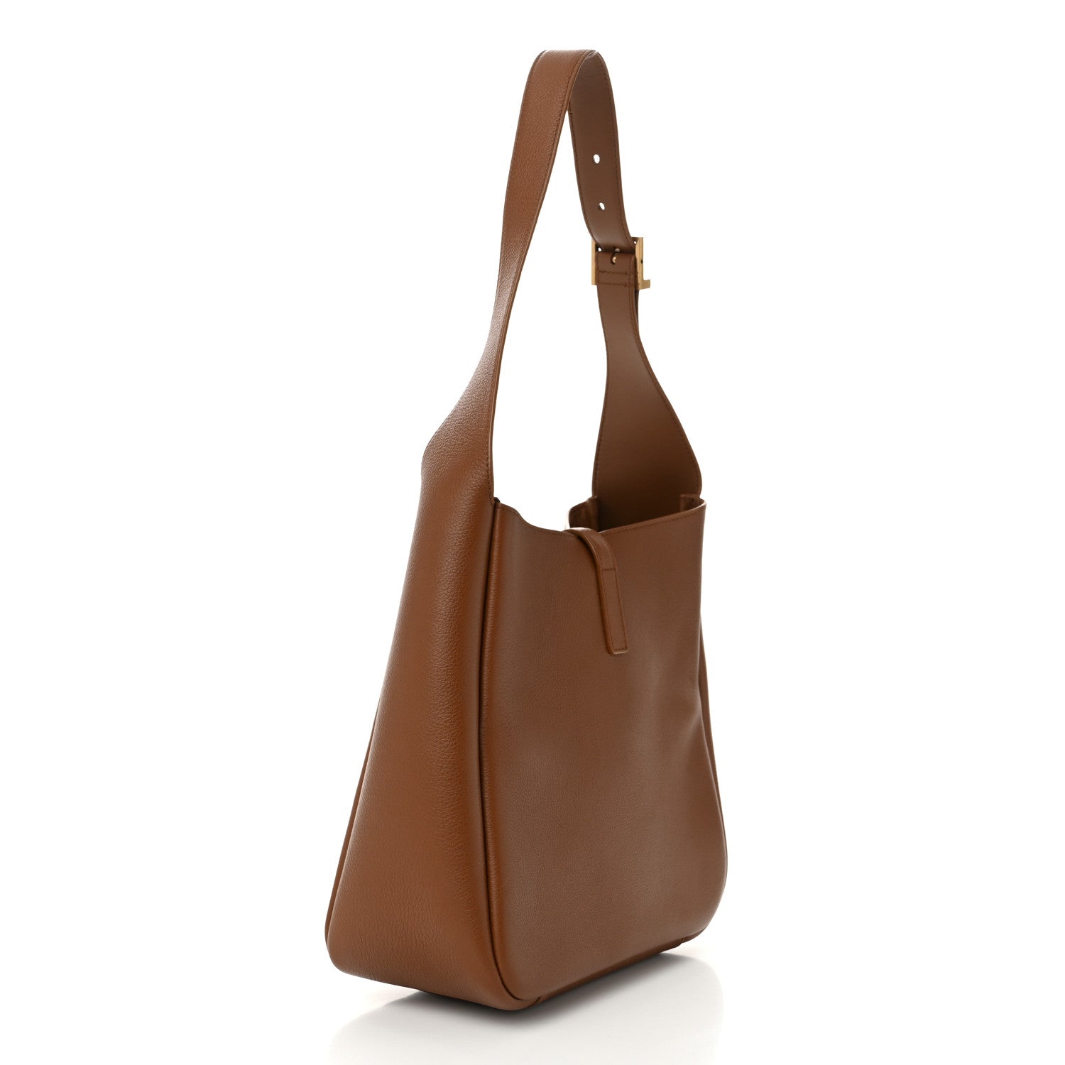 Saint Laurent Smooth Calfskin Small Le 5 A 7 Soft Hobo Fox 3 of 11