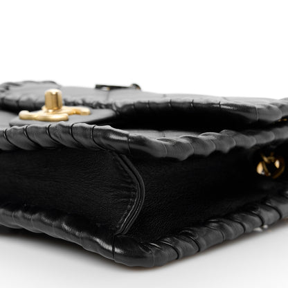 Chanel Calfskin Braided Mini My Own Frame Flap Black 12 of 13
