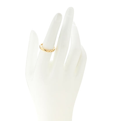 Chanel 18K Yellow Gold Mini Coco Crush Ring 55 7.25 2 of 6