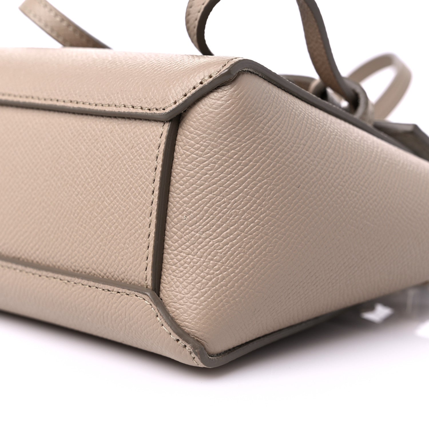 Celine Grained Calfskin Pico Belt Bag Light Taupe 9 of 10