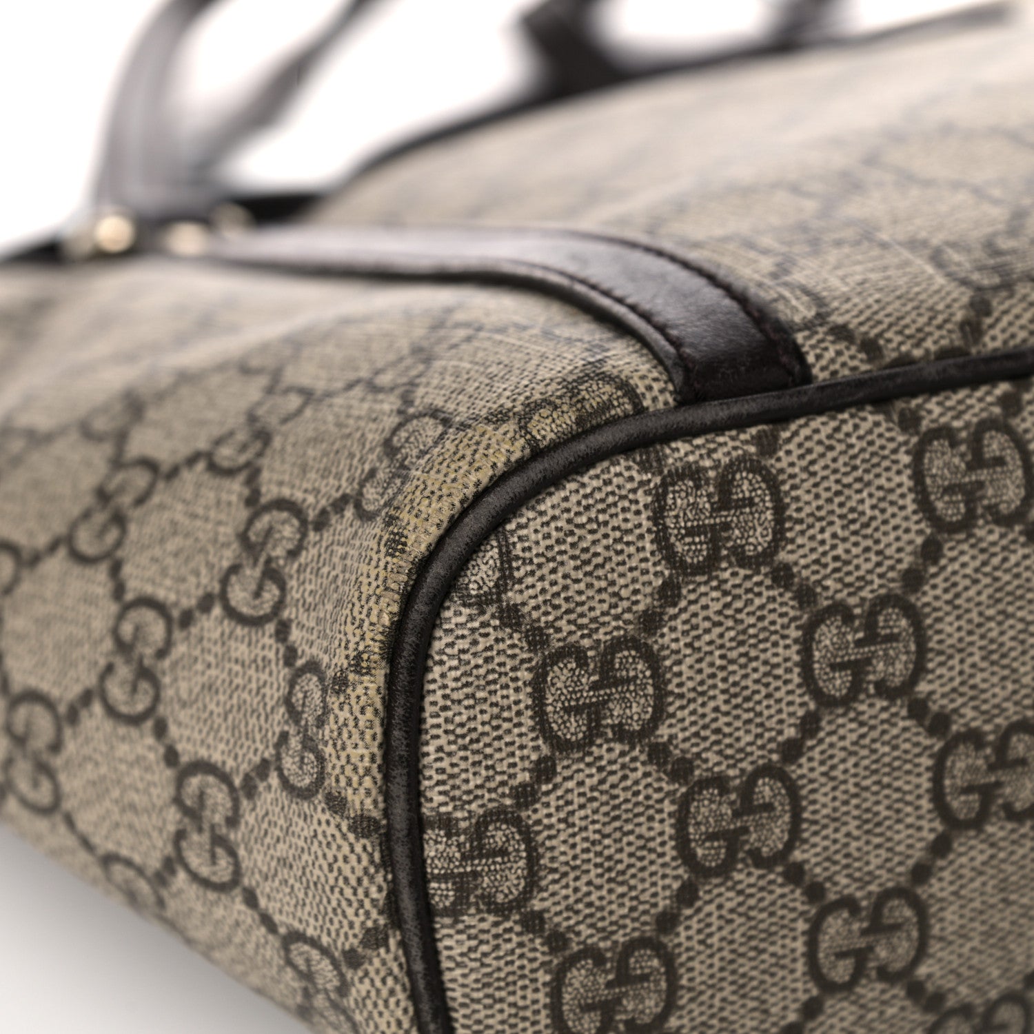 Gucci GG Supreme Monogram Medium Joy Tote Dark Brown 8 of 20