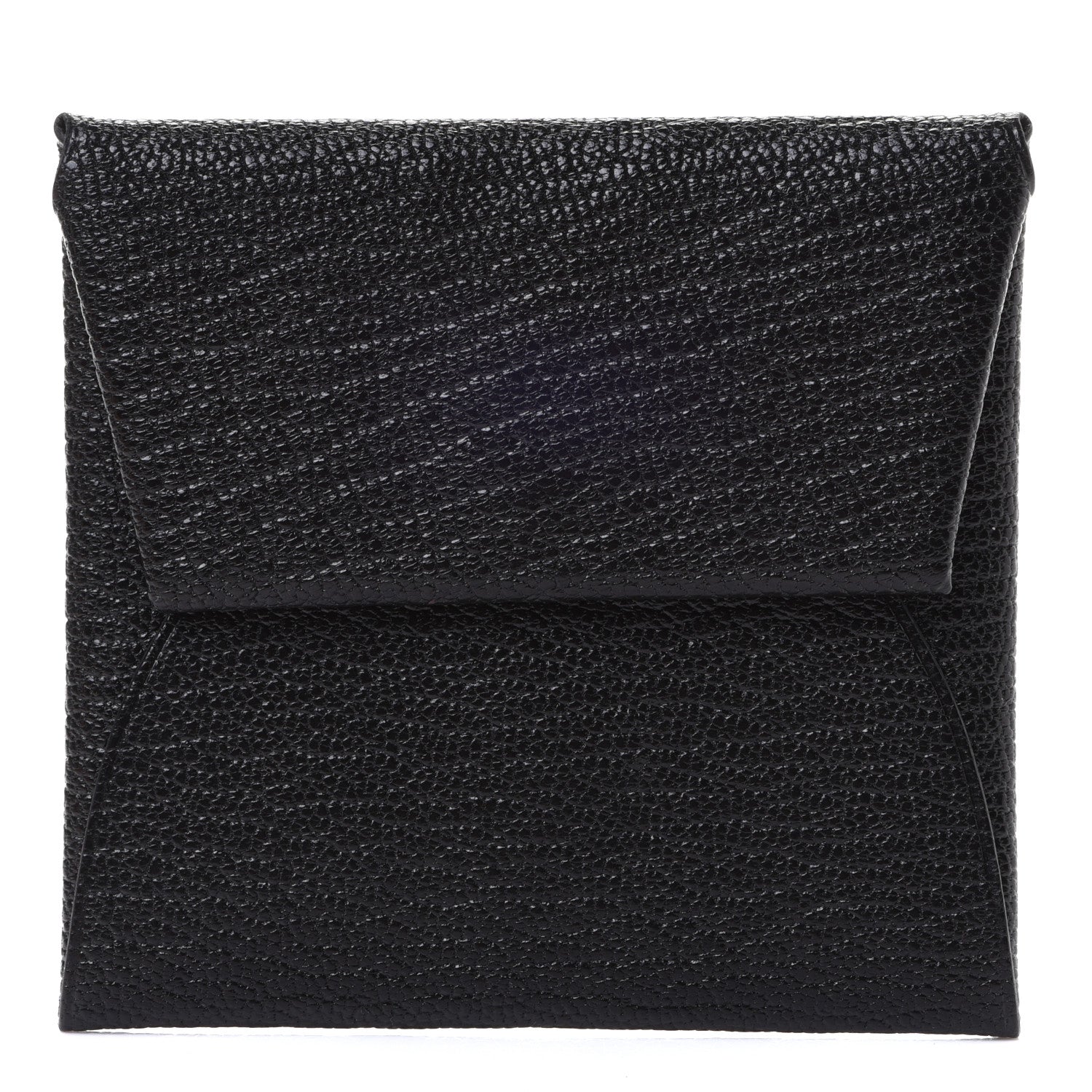 Hermes Chevre Mysore Bastia Coin Purse Black 1 of 7