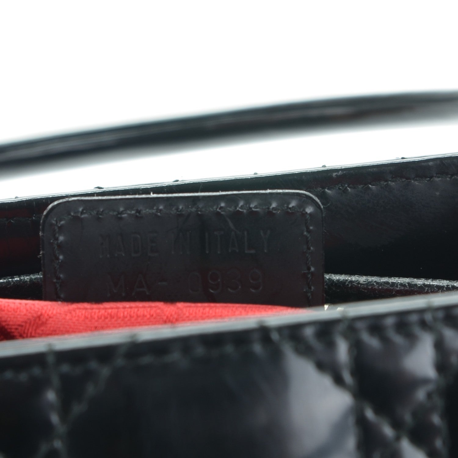 Christian Dior Patent Cannage Medium Lady Dior Black 7 of 9