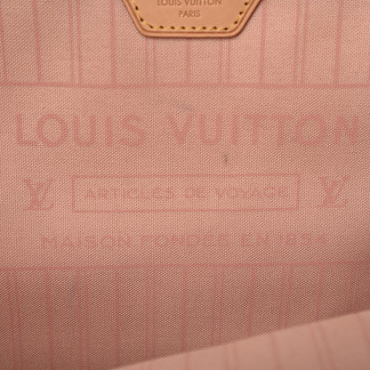 Louis Vuitton Damier Azur Neo Neverfull GM Rose Ballerine 10 of 13