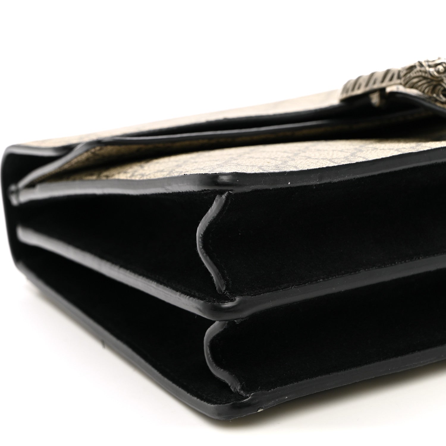 Gucci GG Supreme Monogram Medium Dionysus Shoulder Bag Black 9 of 12