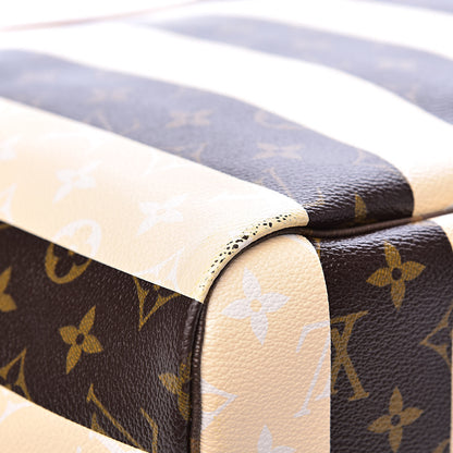 Louis Vuitton Monogram Rayures Neverfull MM 14 of 17