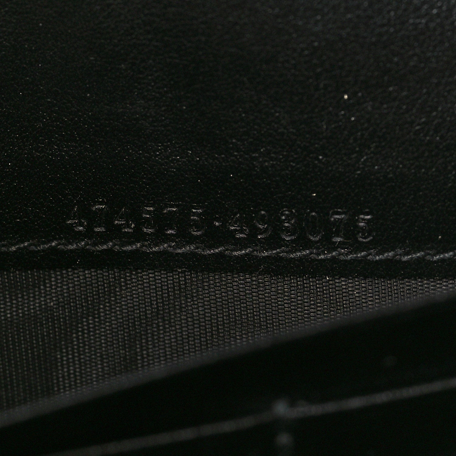 Gucci Calfskin Matelasse GG Marmont Chain Wallet Black 7 of 10