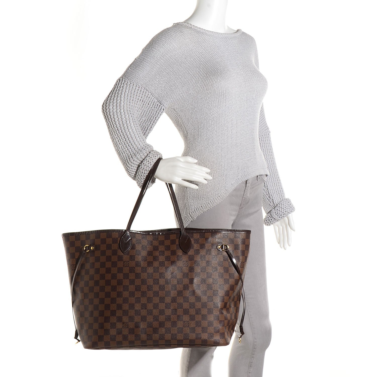Louis Vuitton Damier Ebene Neverfull GM 2 of 7