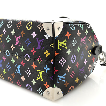 Louis Vuitton LV X TM Monogram Multicolor Speedy Soft 30 Black 9 of 9