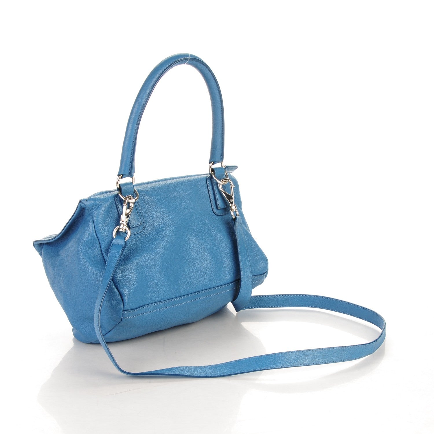 Givenchy Sugar Goatskin Mini Pandora Medium Blue 3 of 7