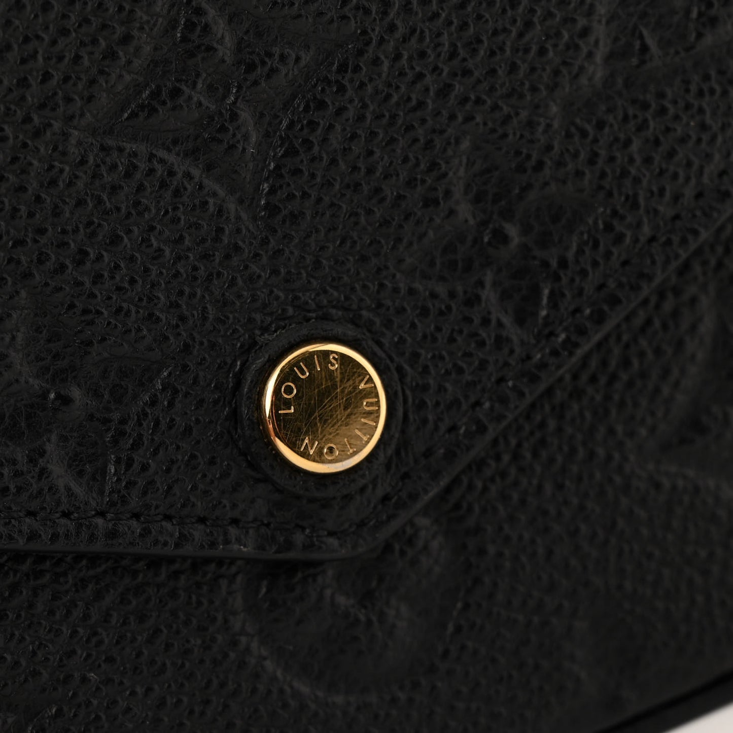 Empreinte Pochette Felicie Chain Wallet Black