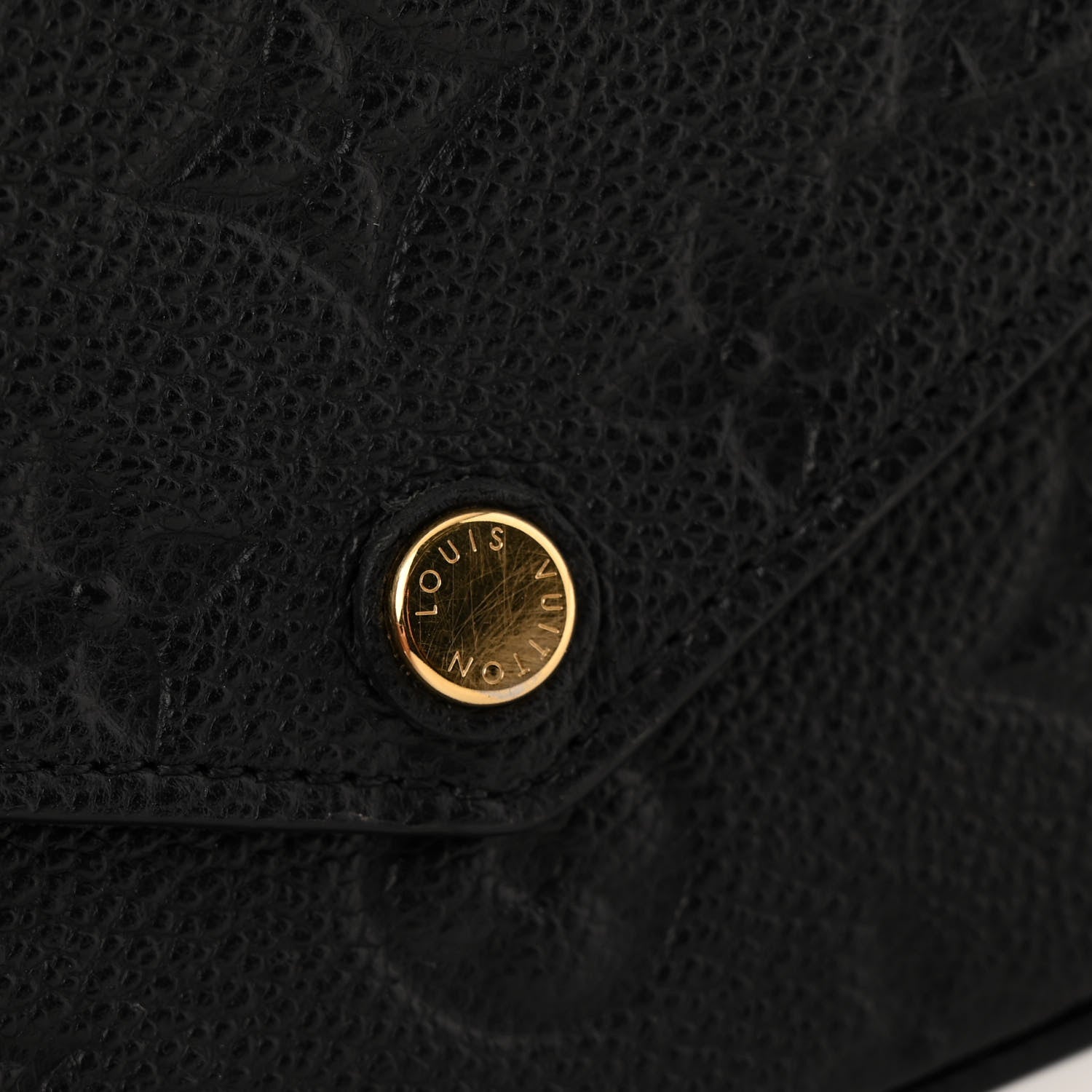 Louis Vuitton Empreinte Pochette Felicie Chain Wallet Black 11 of 13