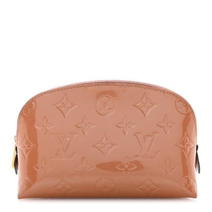 Louis Vuitton Vernis Cosmetic Pouch Rose Velours 1 of 9