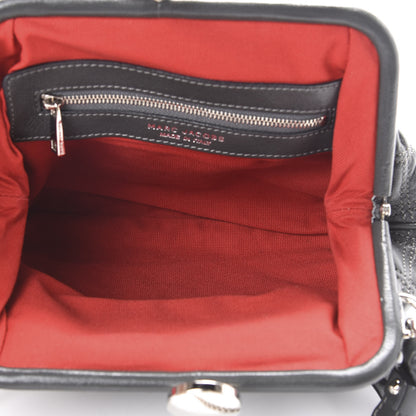 Marc Jacobs Calfskin Quilted Little Stam Dark Grey 4 of 9