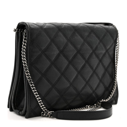 Saint Laurent Lambskin Quilted Small Becky Chain Bag Black 3 of 15
