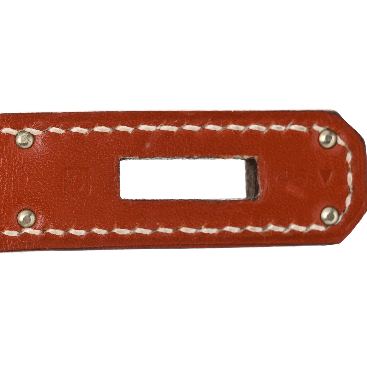 Hermes Box Kelly Sellier 32 Brique 7 of 13