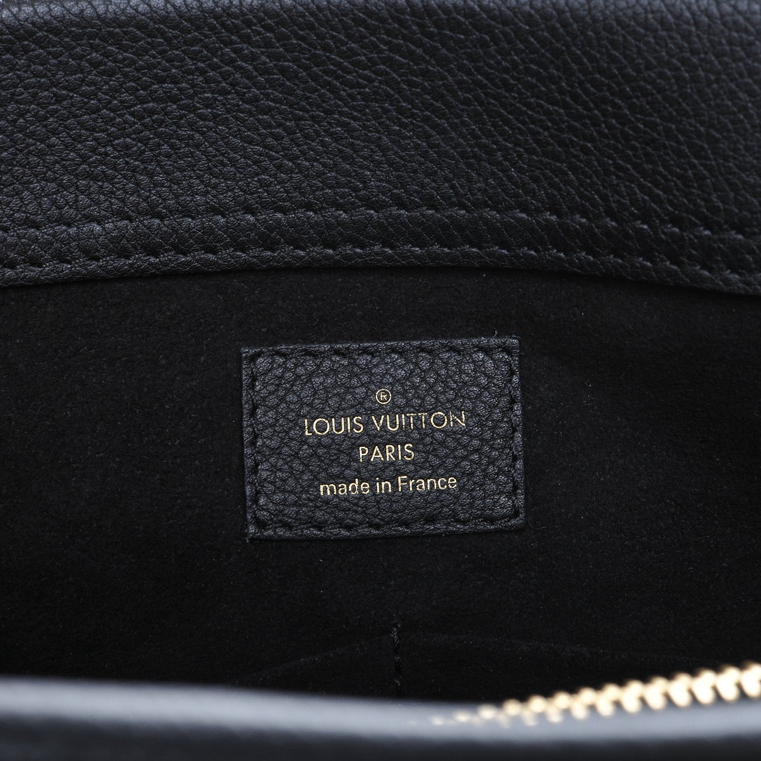 Louis Vuitton Monogram Pallas Shopper Black 5 of 8