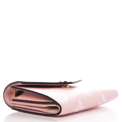 Louis Vuitton Monogram Giant Zoe Wallet Rouge Rose 4 of 9