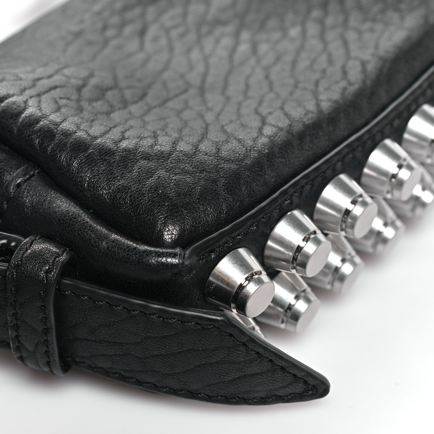 Alexander Wang Primal Lambskin Mini Ricco Shoulder Bag Black 8 of 9