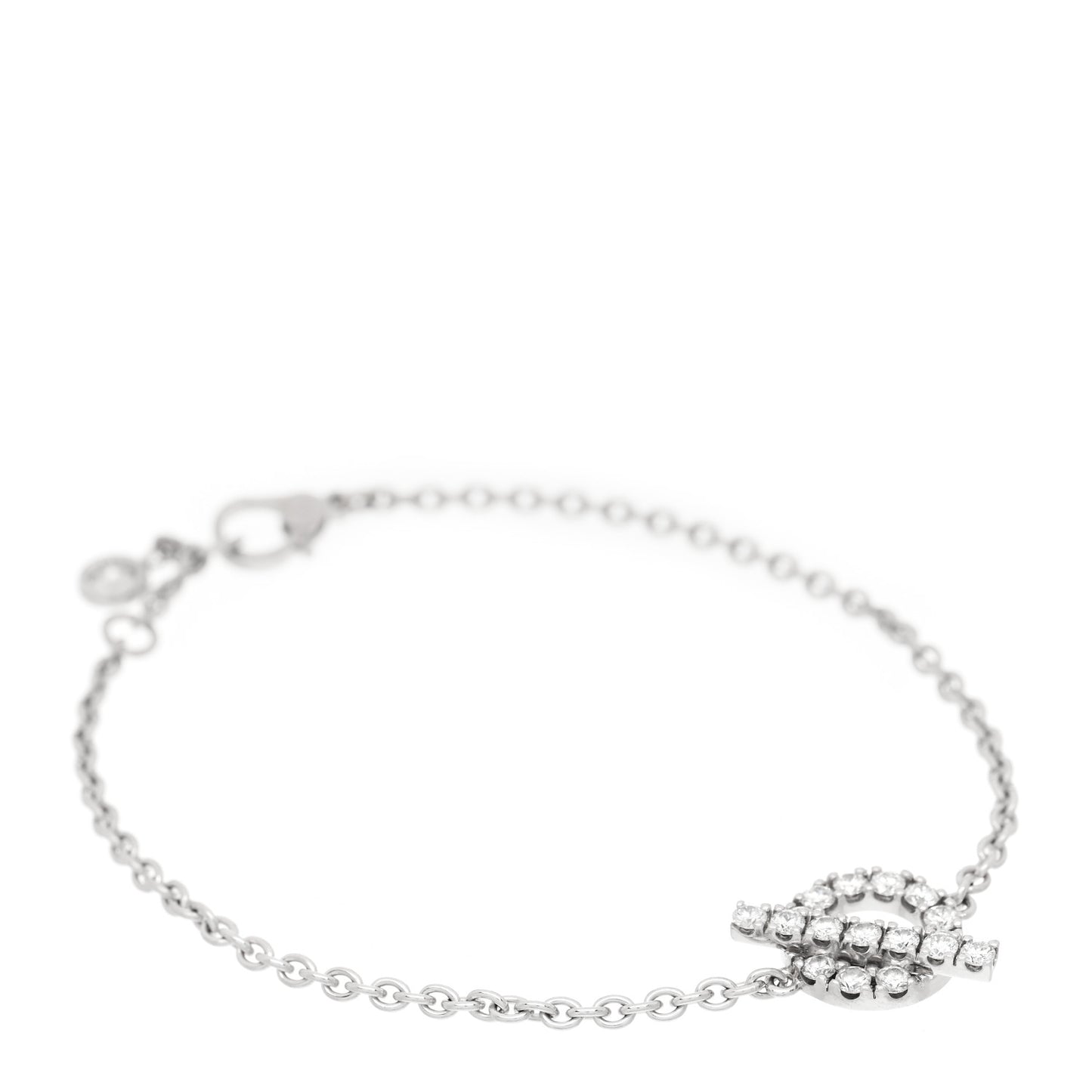 18K White Gold Diamond Finesse Bracelet SH