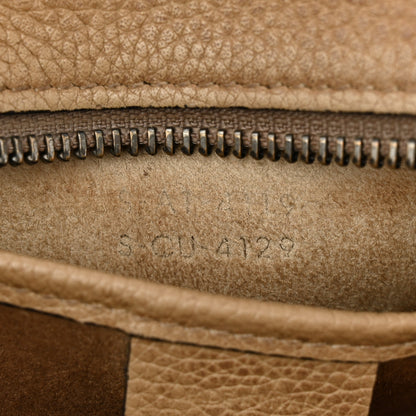 Celine Drummed Calfskin Nano Luggage Dune 8 of 15