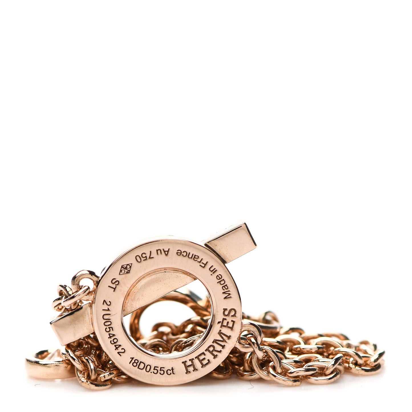 18K Rose Gold Diamond Finesse Bracelet ST
