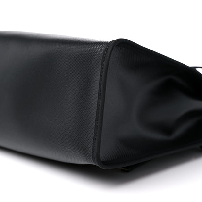 Hermes Toile H Berline Vache Hunter Herbag Zip PM 31 Black Ecru 10 of 10