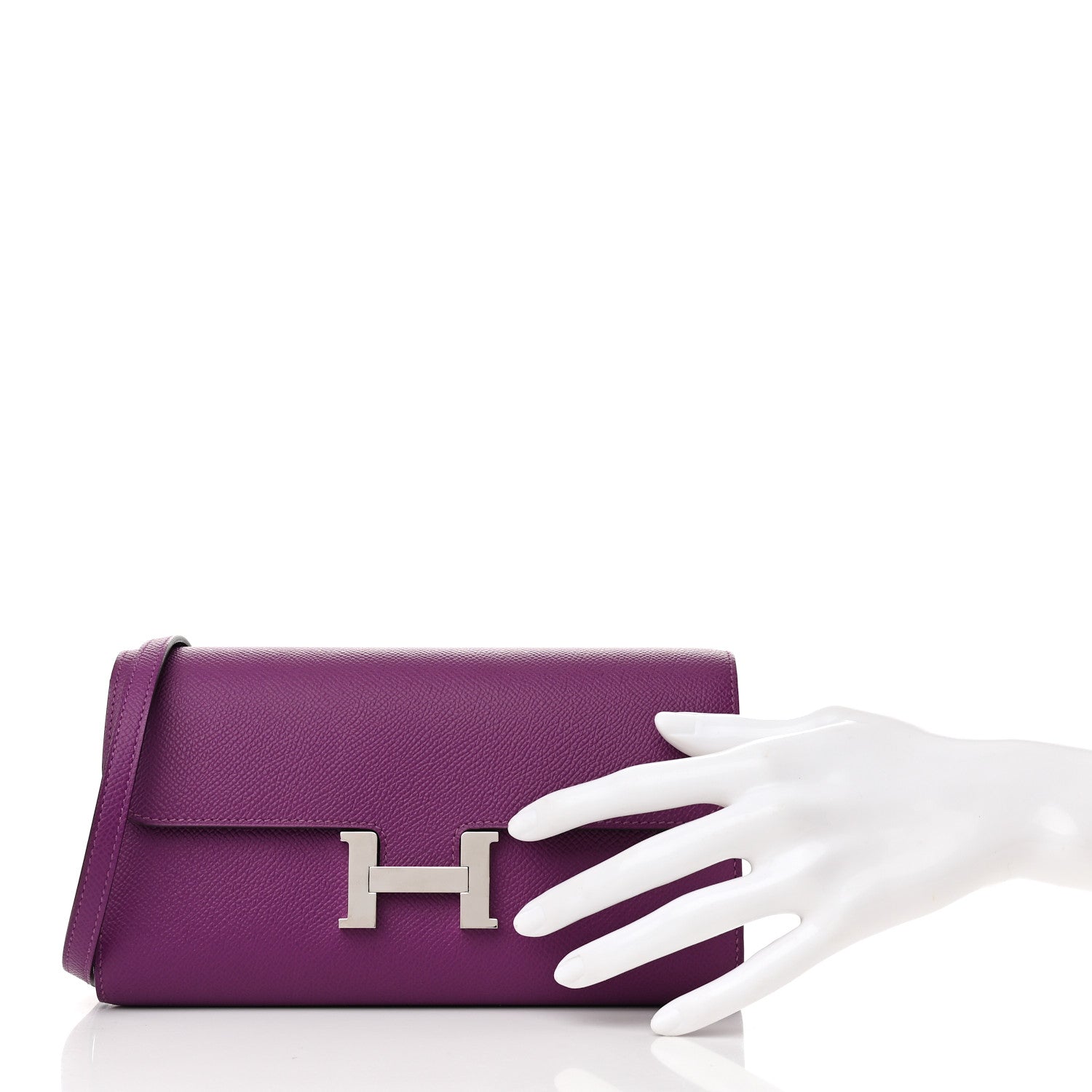 Hermes Epsom Constance Wallet To Go Anemone 2 of 13