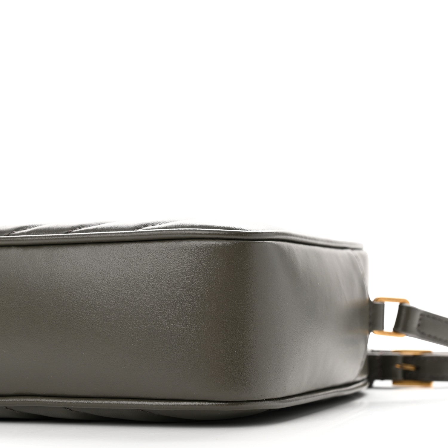 Saint Laurent Calfskin Matelasse Monogram Lou Camera Bag Military Olive 9 of 9