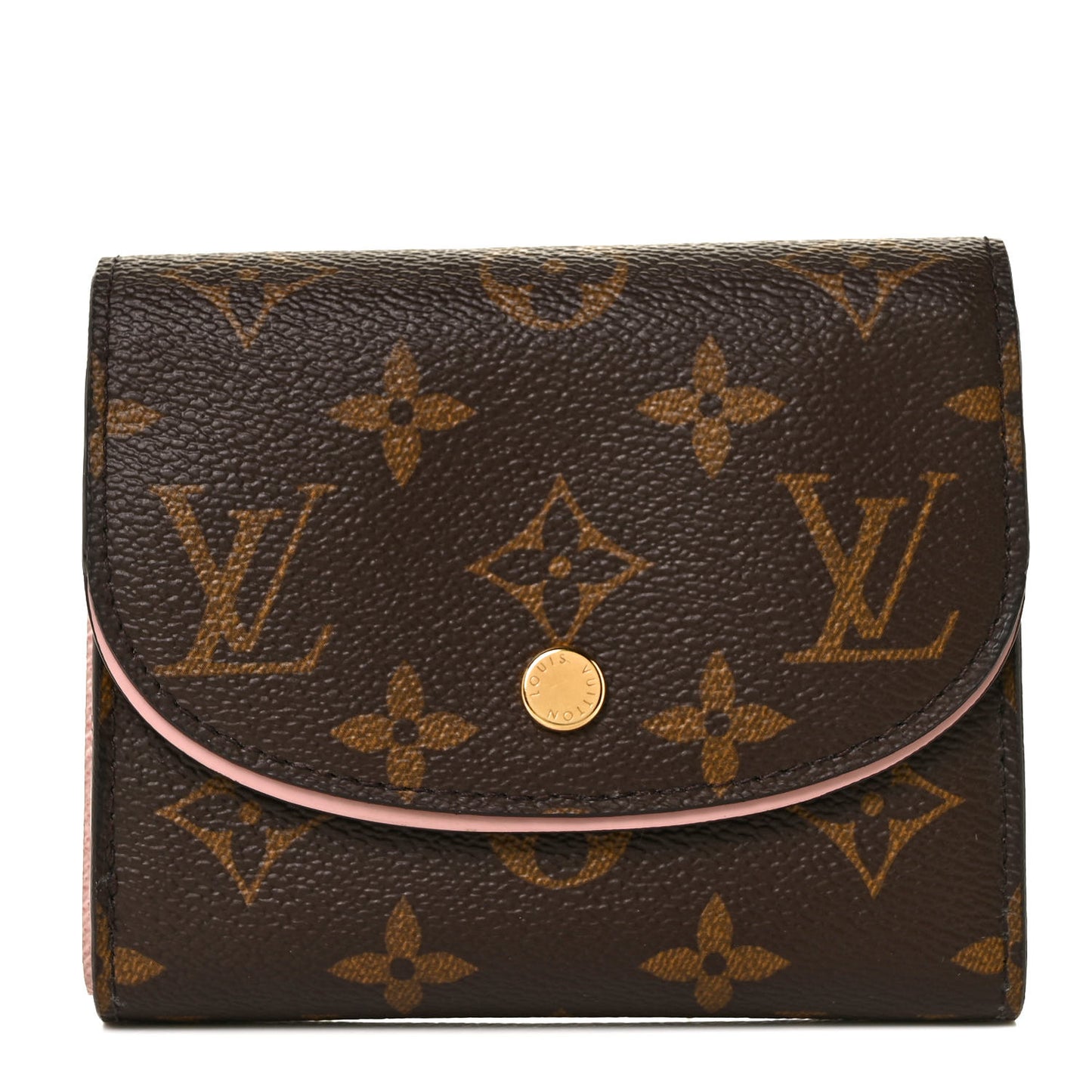 Monogram Ariane Compact Wallet Rose Ballerine