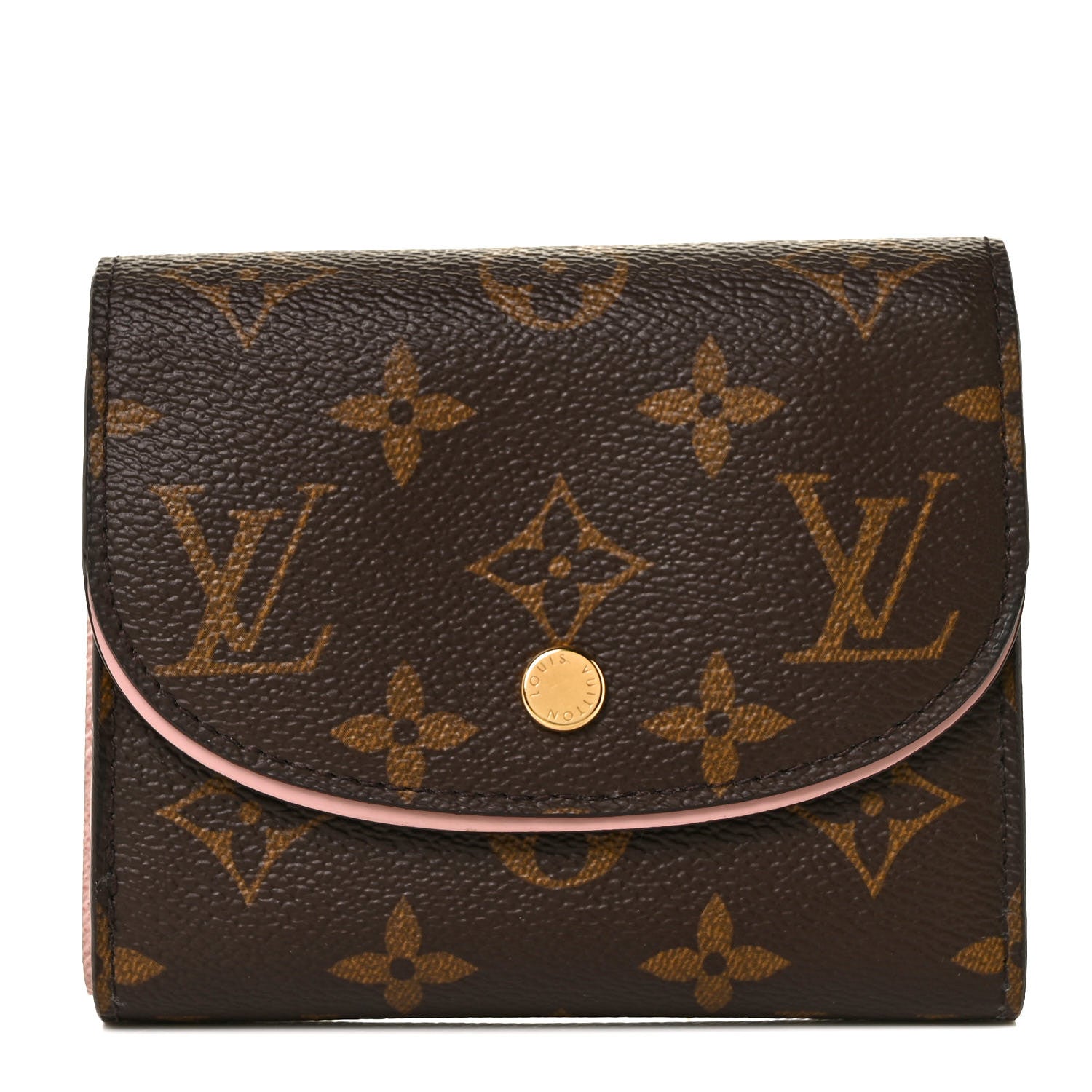 Louis Vuitton Monogram Ariane Compact Wallet Rose Ballerine 1 of 8