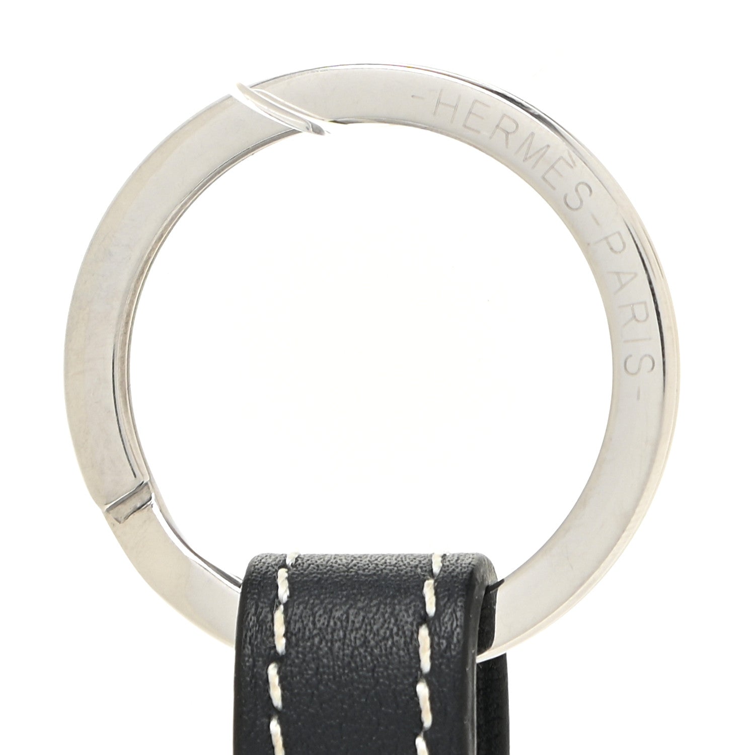 Hermes Swift AirTag Bag Charm Bleu Indigo 4 of 5