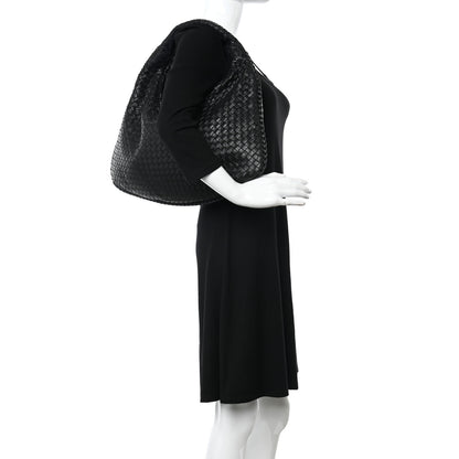 Bottega Veneta Nappa Intrecciato Large Veneta Hobo Black 2 of 10