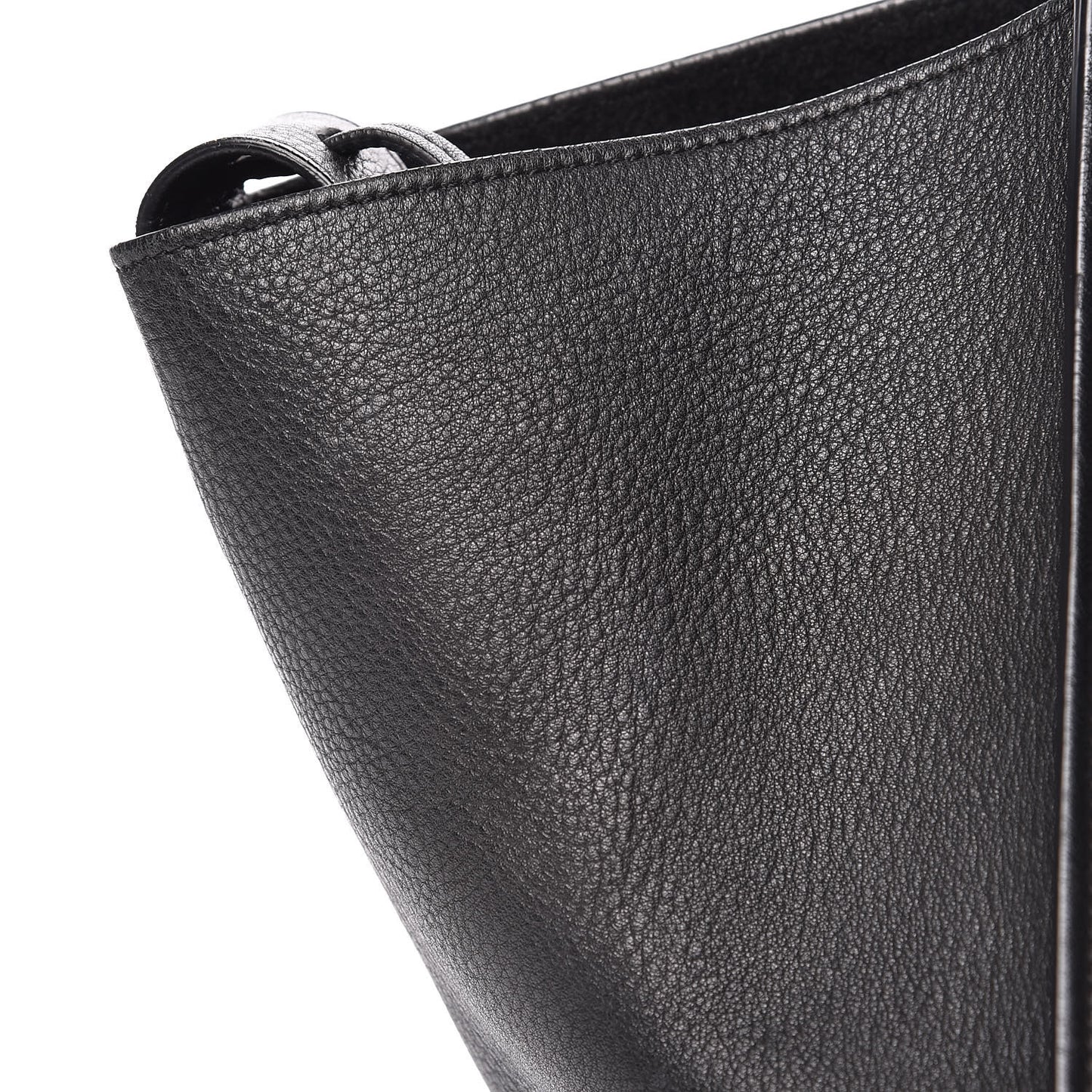 Supple Calfskin Medium Phantom Luggage Black