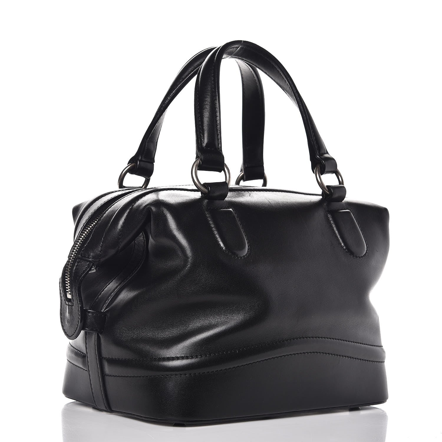 Chanel Calfskin CC Bowler Black 3 of 10