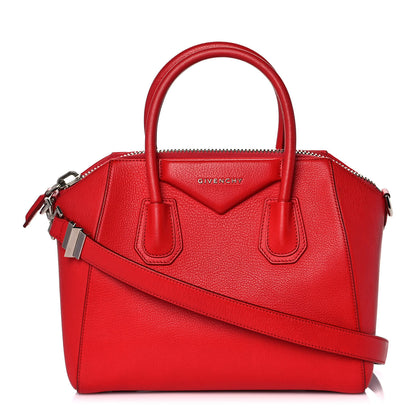 Givenchy Sugar Goatskin Small Antigona Red 1 of 17