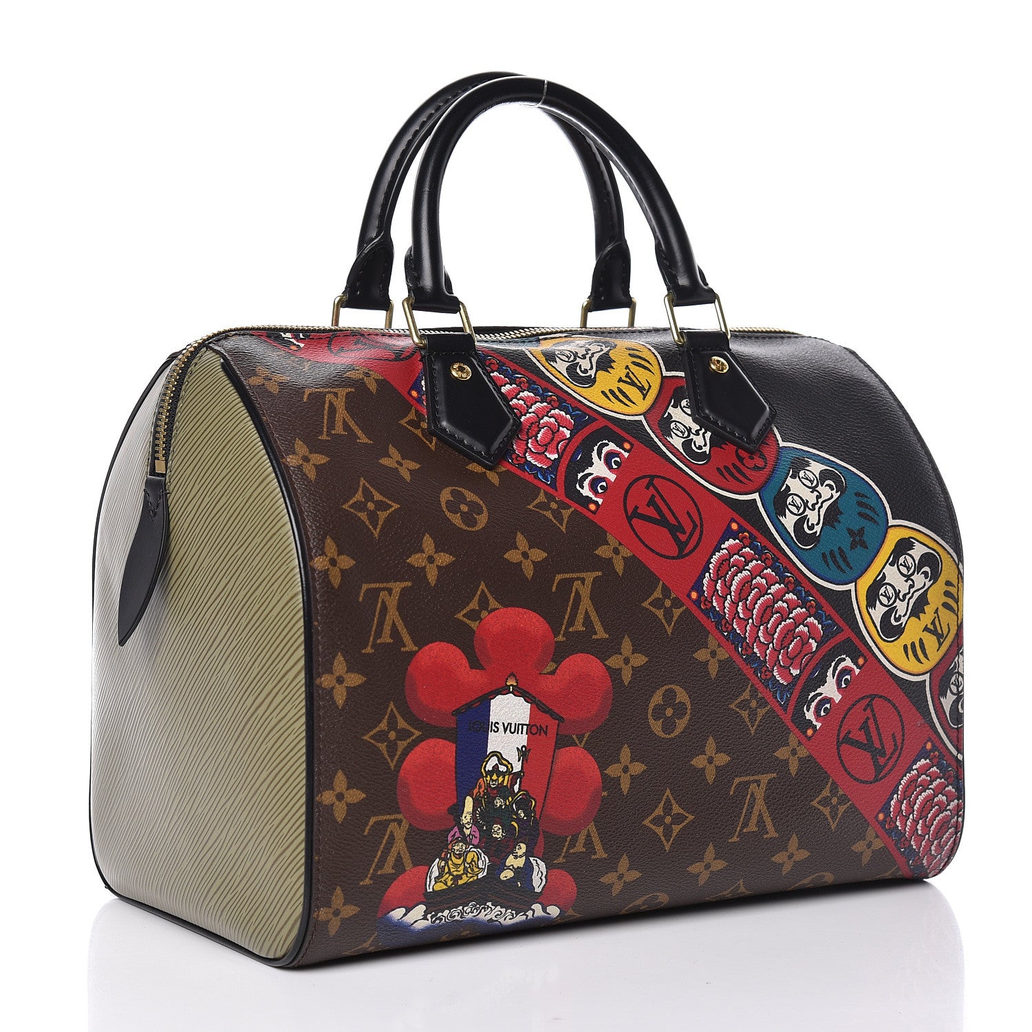 Louis Vuitton Monogram Kabuki Speedy 30 3 of 17