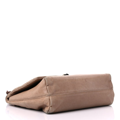 Lanvin Lambskin Quilted Medium Happy Shoulder Bag Mastic 3 of 17