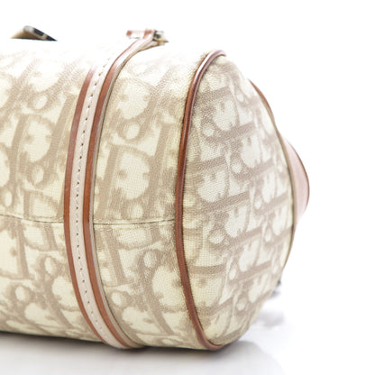 Christian Dior Monogram Romantique Trotter Flap Bag Beige 10 of 16