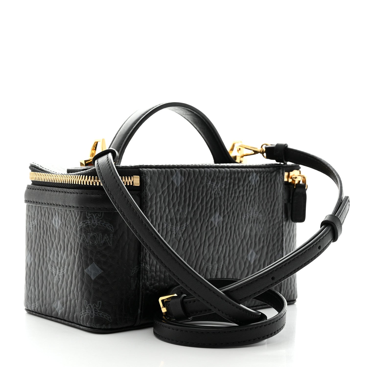 MCM Visetos Rockstar Vanity Case Black 2 of 11