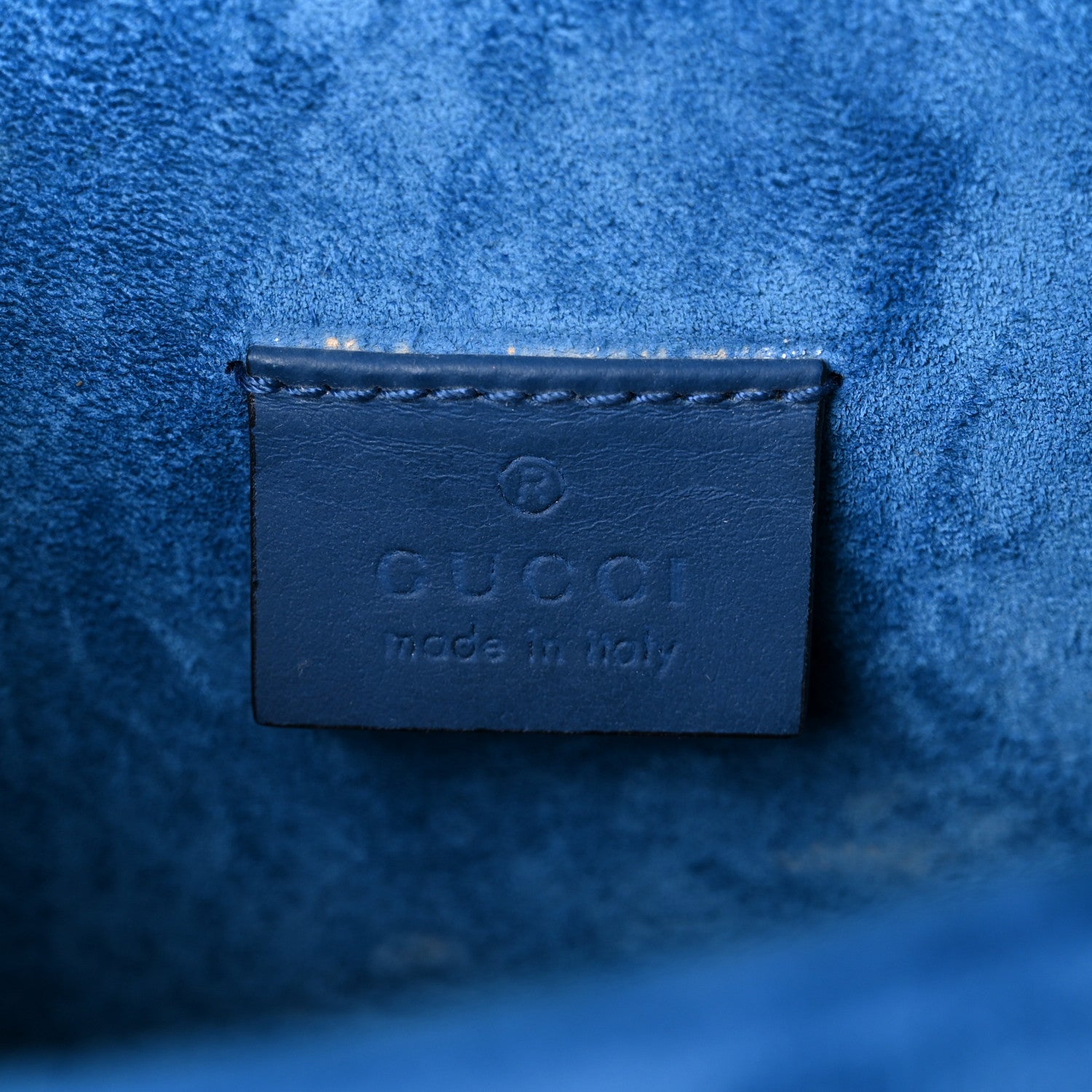 Gucci GG Supreme Monogram Blooms Mini Dionysus Shoulder Bag Beige Navy Vintage Blue 6 of 15