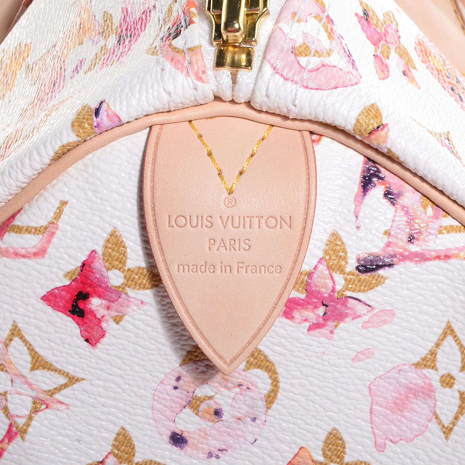 Louis Vuitton Watercolor Aquarelle Speedy 35 White 8 of 8