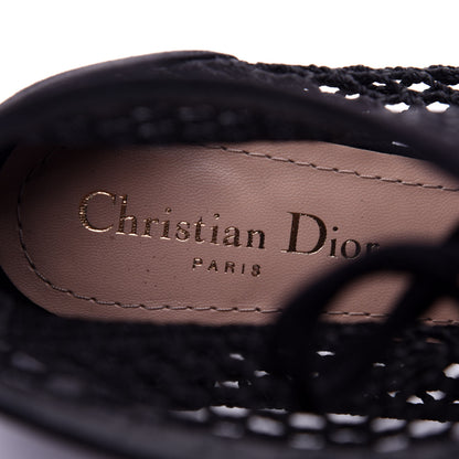 Christian Dior Suede Resille Naughtily-D 30mm Ankle Boots 39.5 Black 8 of 11