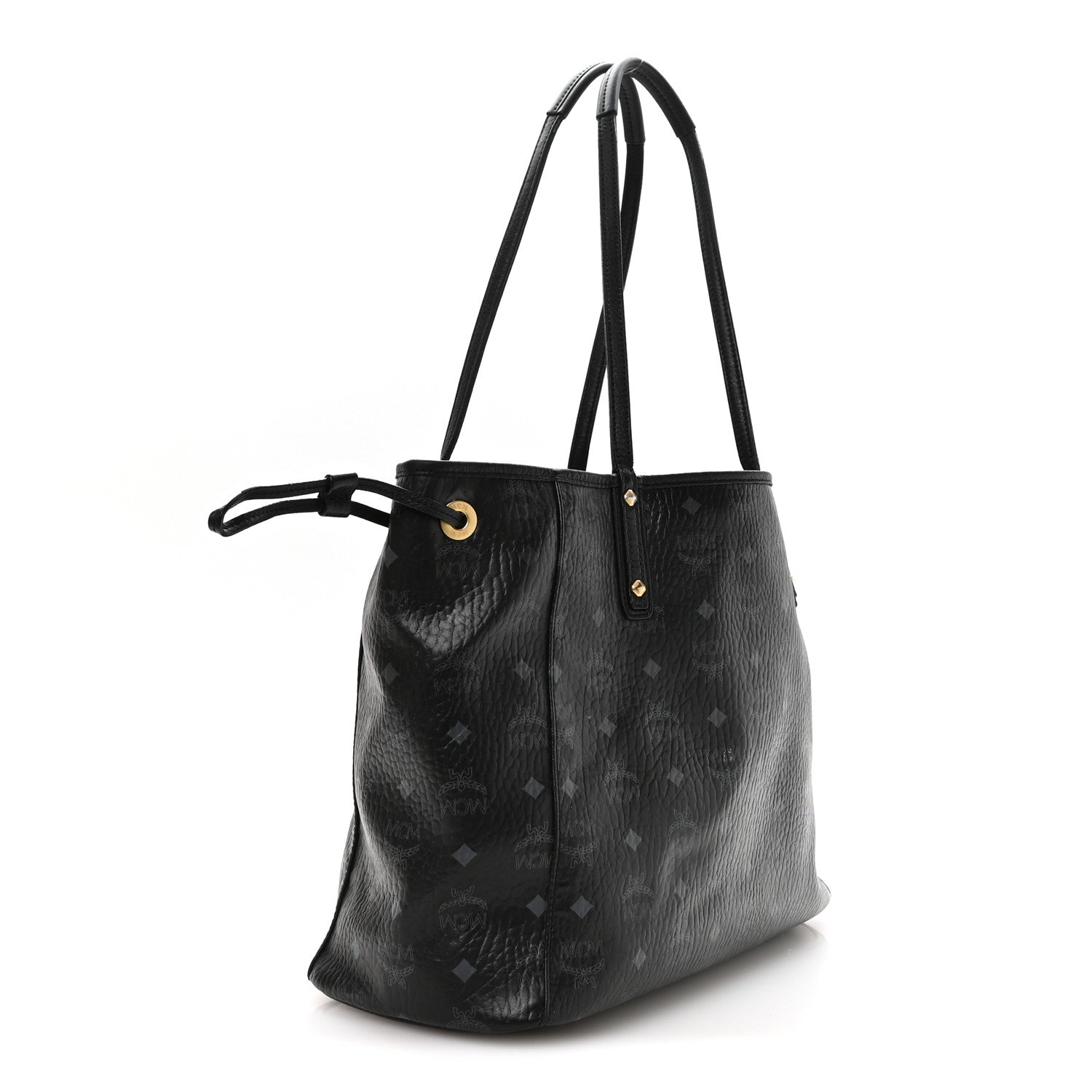 MCM Medium Project Reversible Shopper Tote Black 5 of 18