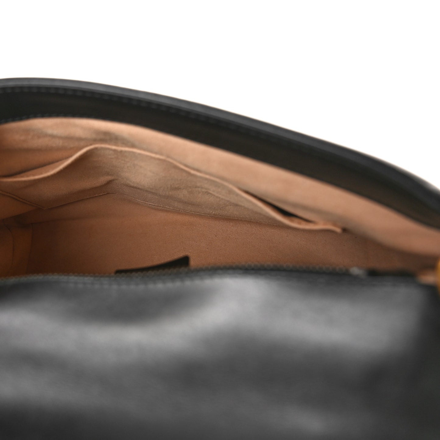 Calfskin Matelasse Small GG Marmont Top Handle Shoulder Bag Black