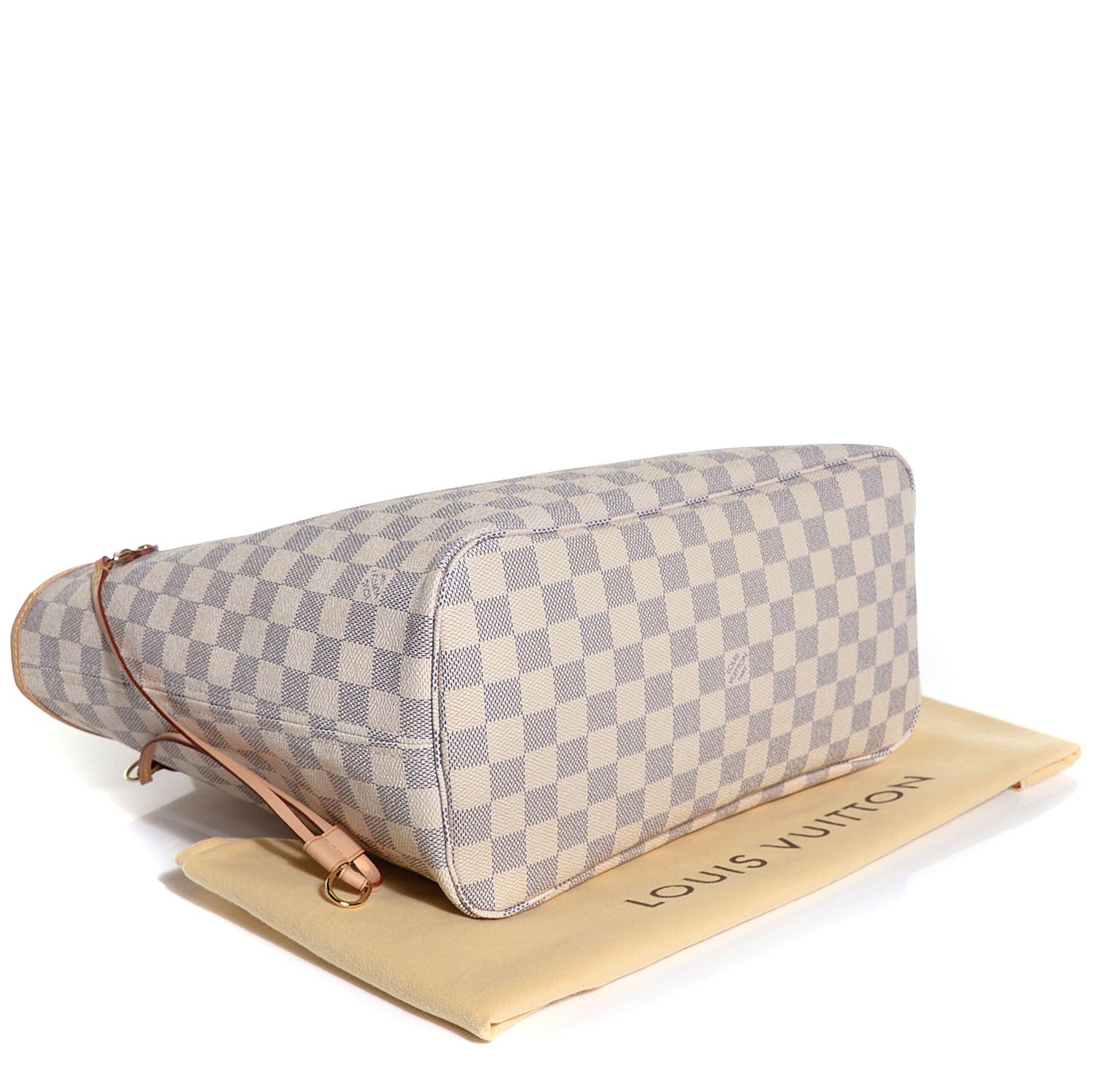 Louis Vuitton Damier Azur Neverfull MM 4 of 8