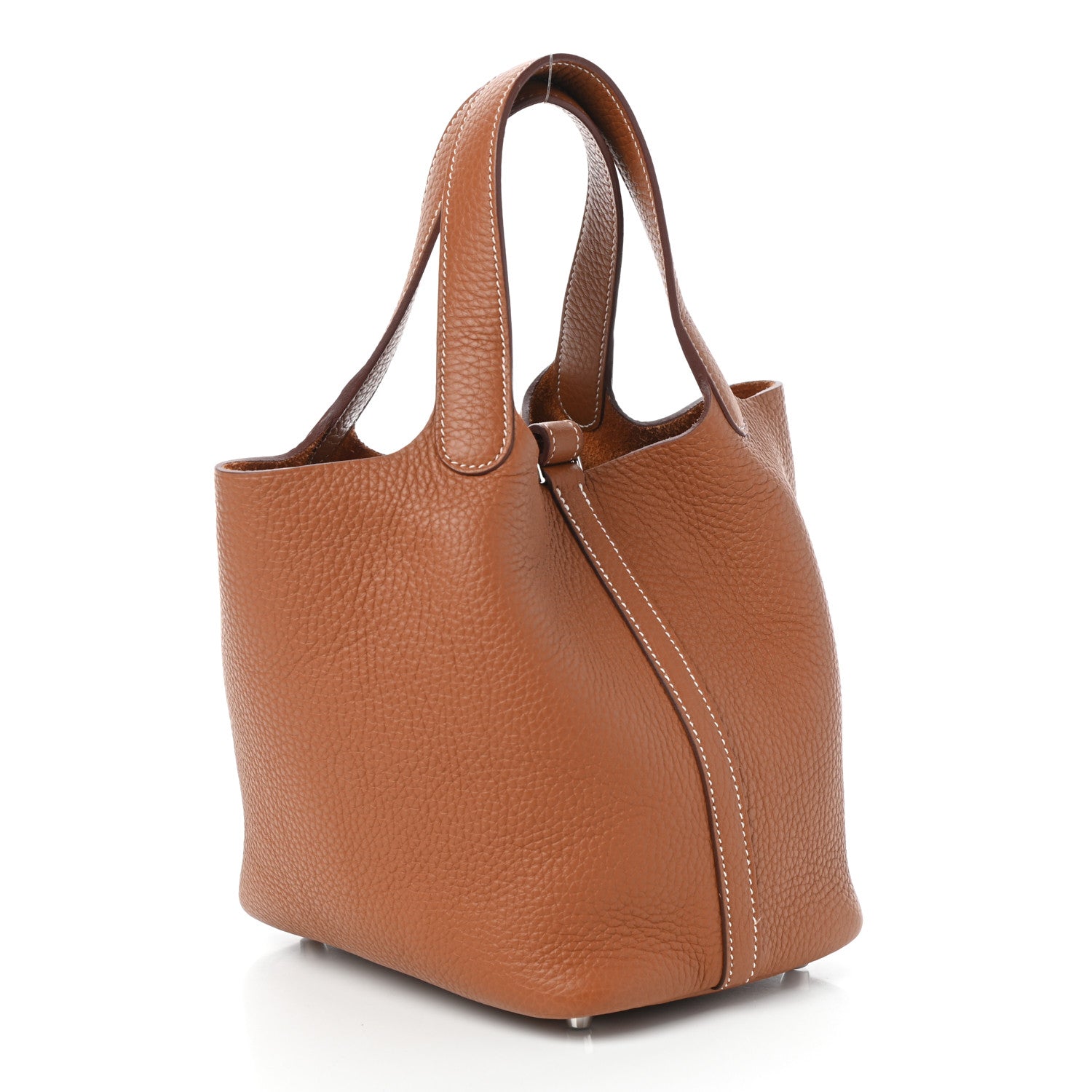 Hermes Taurillon Clemence Picotin Lock 18 PM Gold 3 of 9