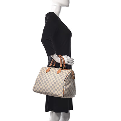 Louis Vuitton Damier Azur Speedy 30 2 of 23